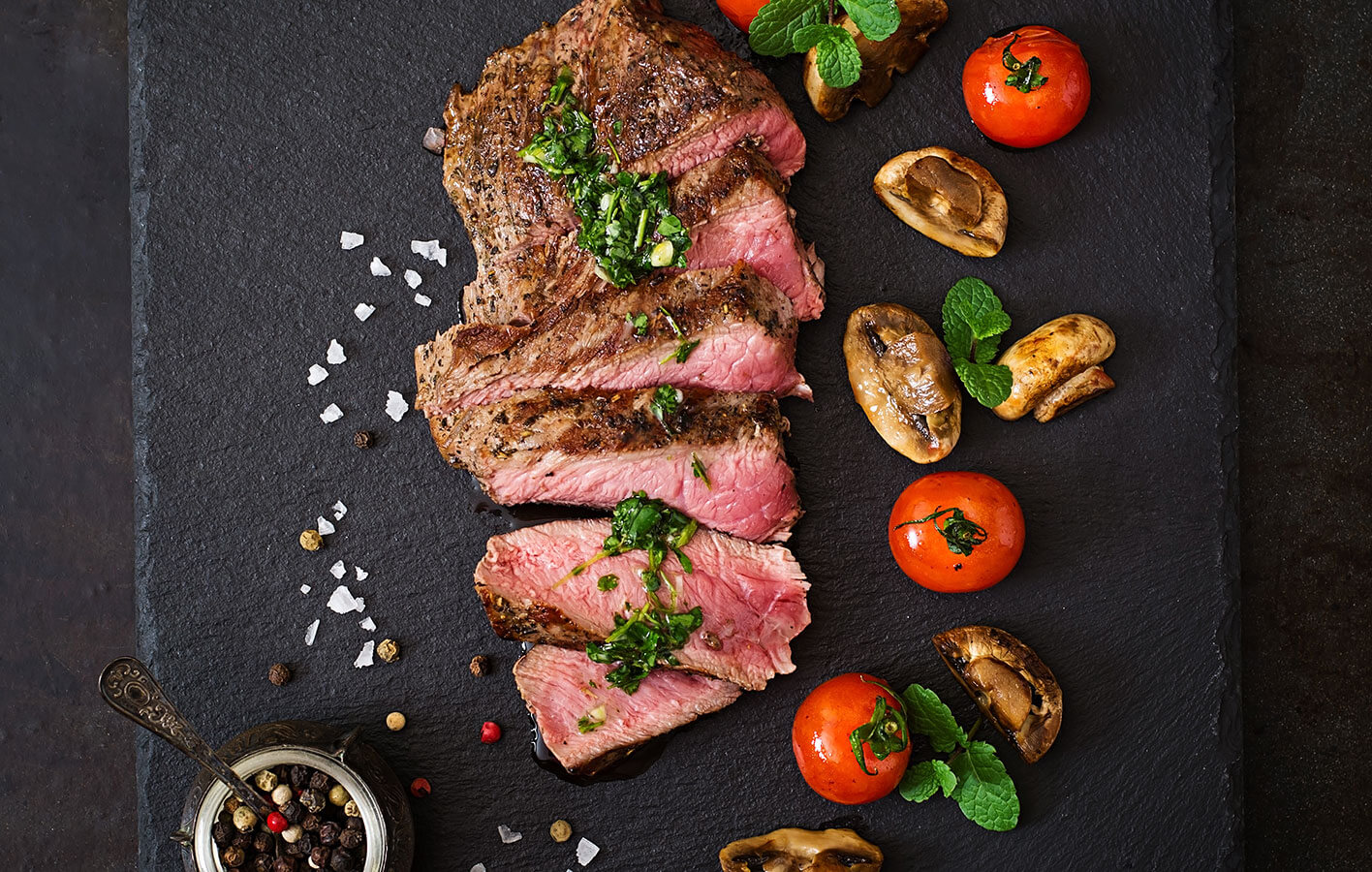 Sliced Steak